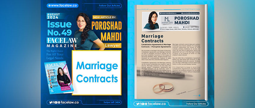 Marriage Contracts